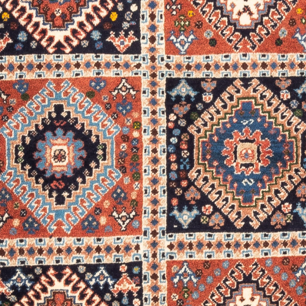 Tapis persan - Nomadic - 116 x 82 cm - multicolore