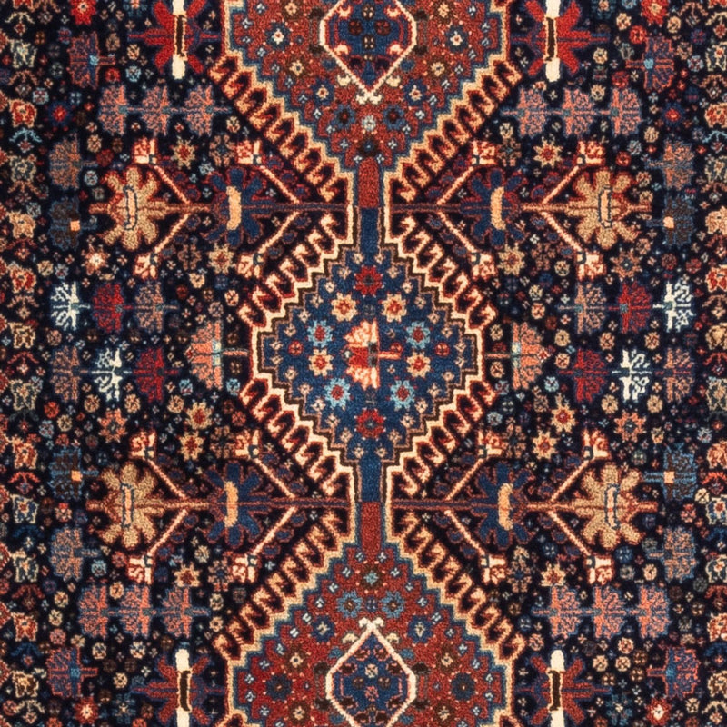 Tapis de couloir Tapis persan - Nomadic - 188 x 82 cm - bleu foncé