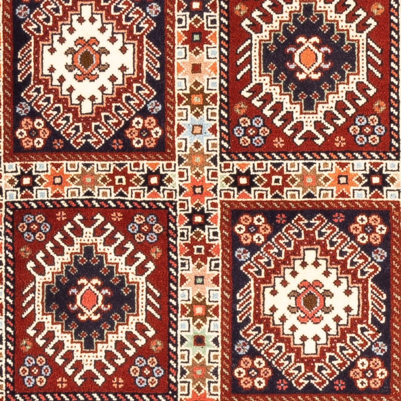 Tapis de couloir Tapis persan - Nomadic - 209 x 80 cm - rouge