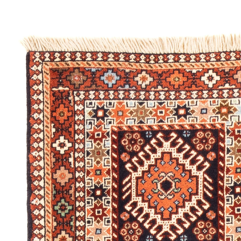 Tapis de couloir Tapis persan - Nomadic - 209 x 80 cm - rouge