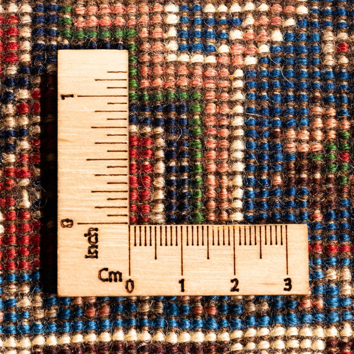 Tapis persan - Nomadic - 133 x 82 cm - bleu foncé