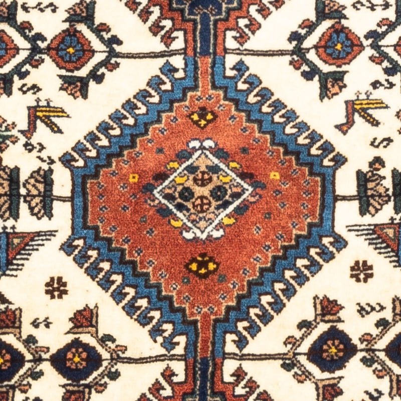 Tapis persan - Nomadic - 130 x 80 cm - crème