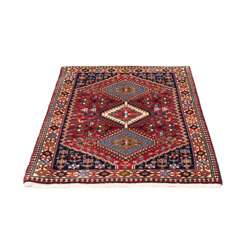 Tapis persan - Nomadic - 123 x 81 cm - rouge