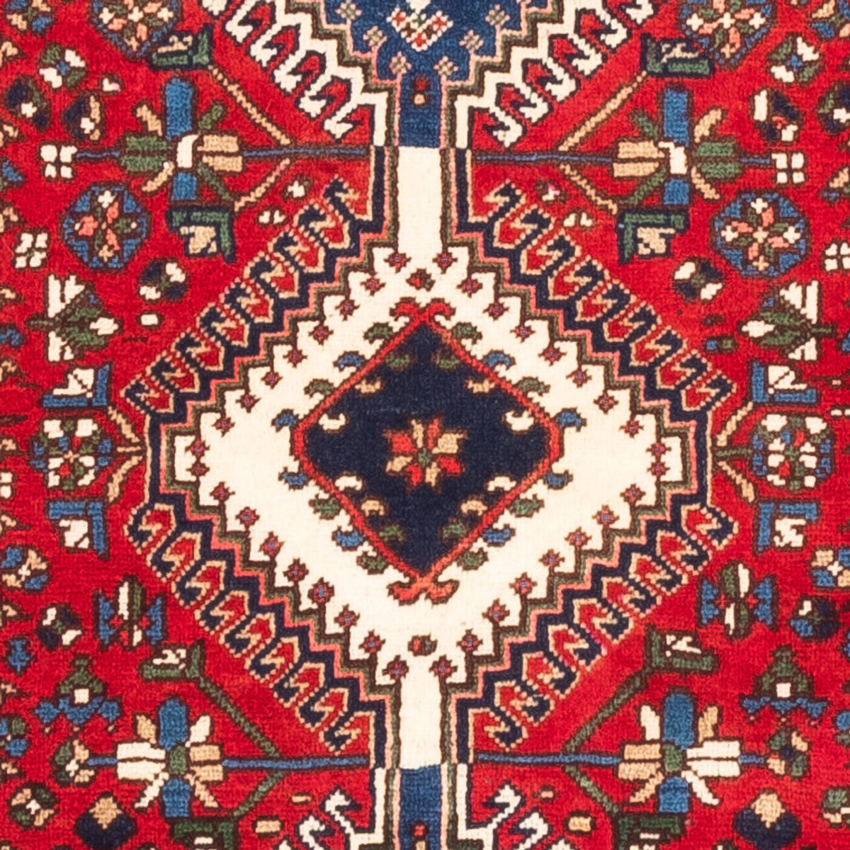 Tapis persan - Nomadic - 128 x 74 cm - rouge