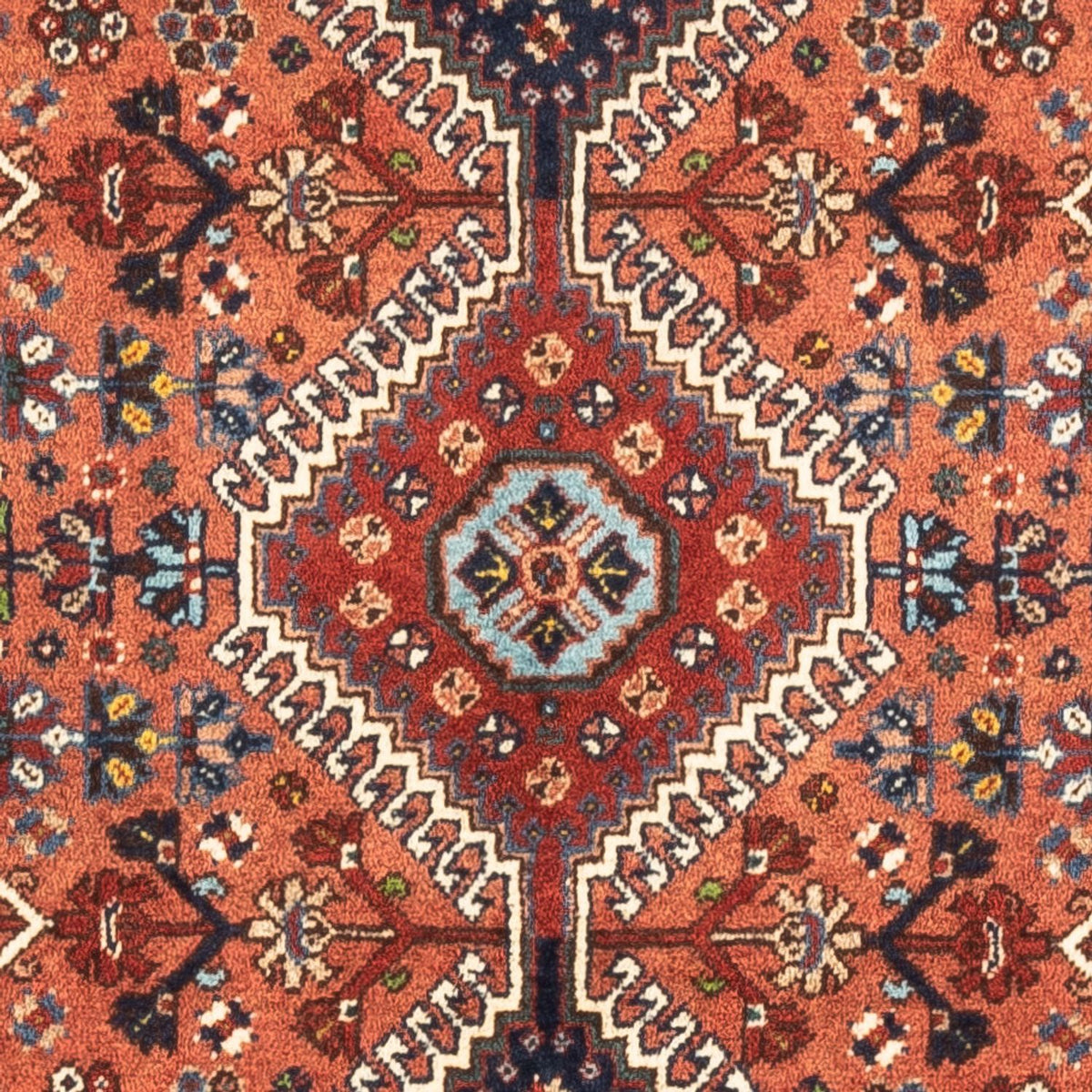 Tapis persan - Nomadic - 136 x 82 cm - rouge