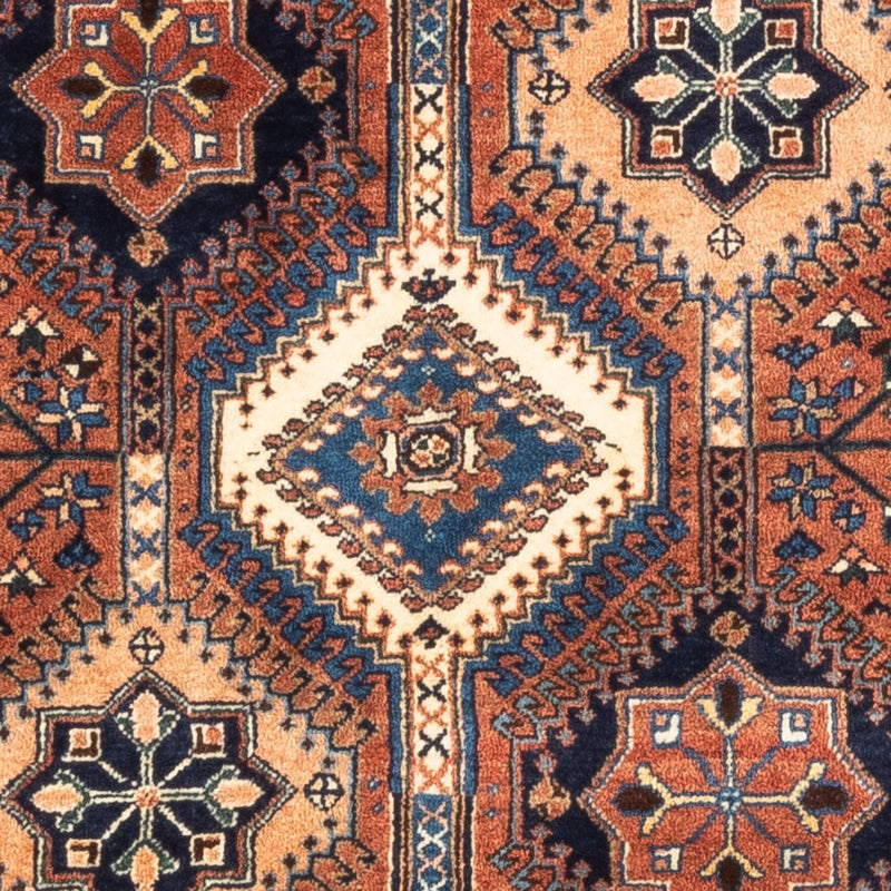 Tapis persan - Nomadic - 128 x 81 cm - rouge