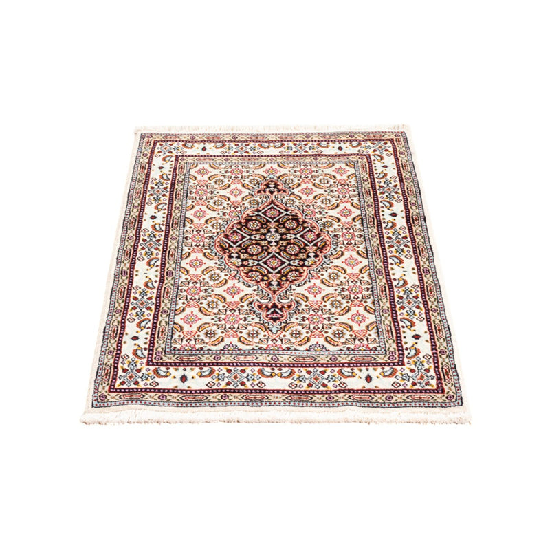 Tapis persan - Classique - Royal - 90 x 60 cm - crème