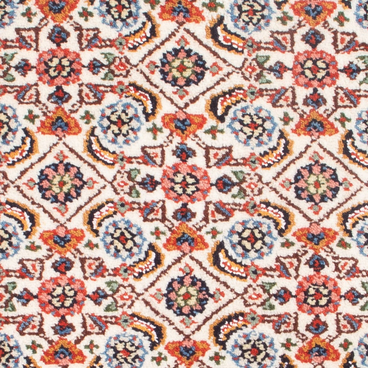 Tapis persan - Classique - Royal - 90 x 60 cm - rouge clair