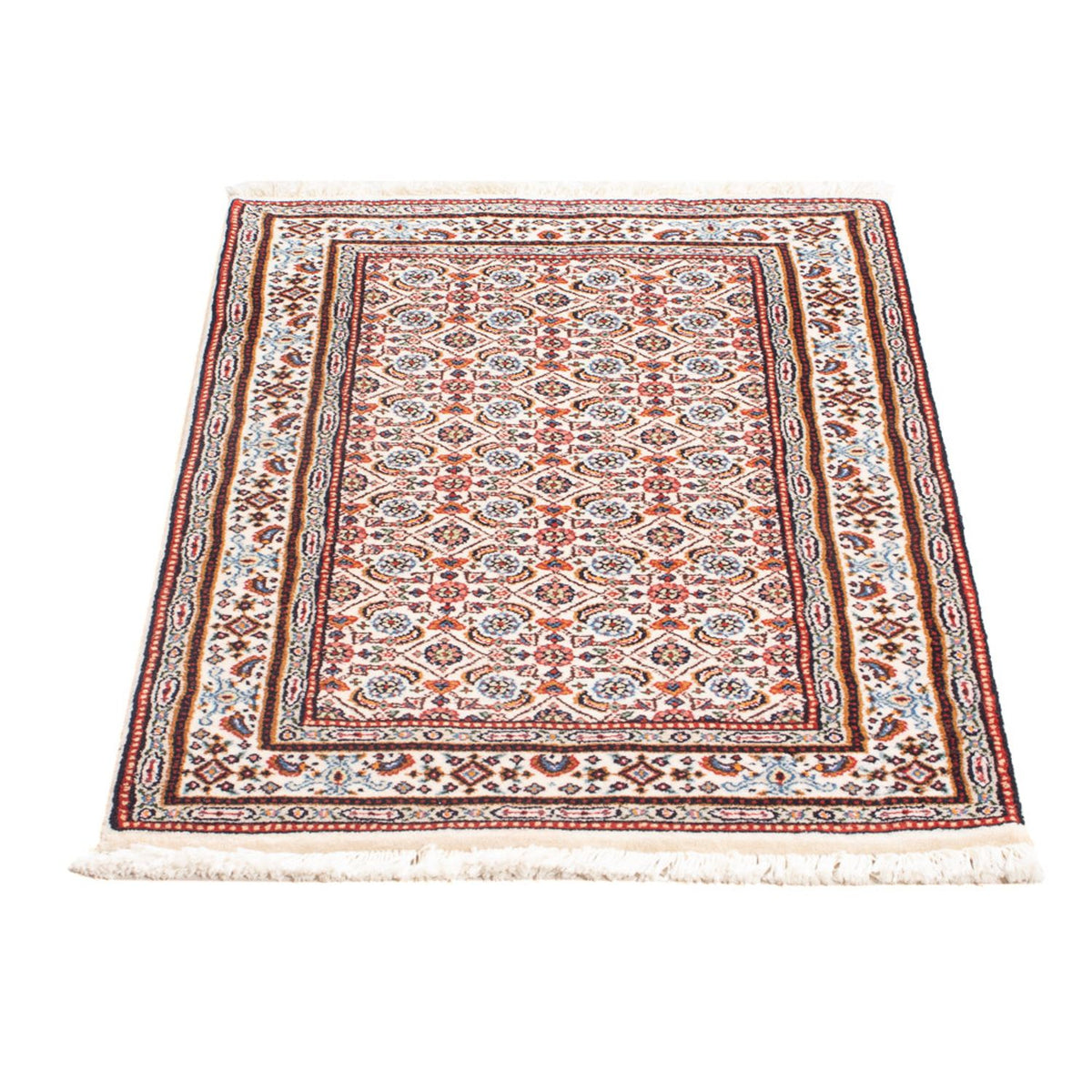 Tapis persan - Classique - Royal - 90 x 60 cm - rouge clair