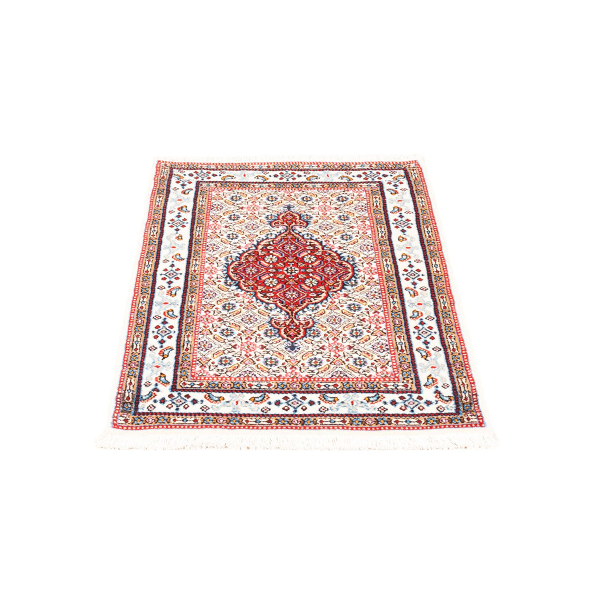 Tapis persan - Classique - Royal - 90 x 60 cm - rouge