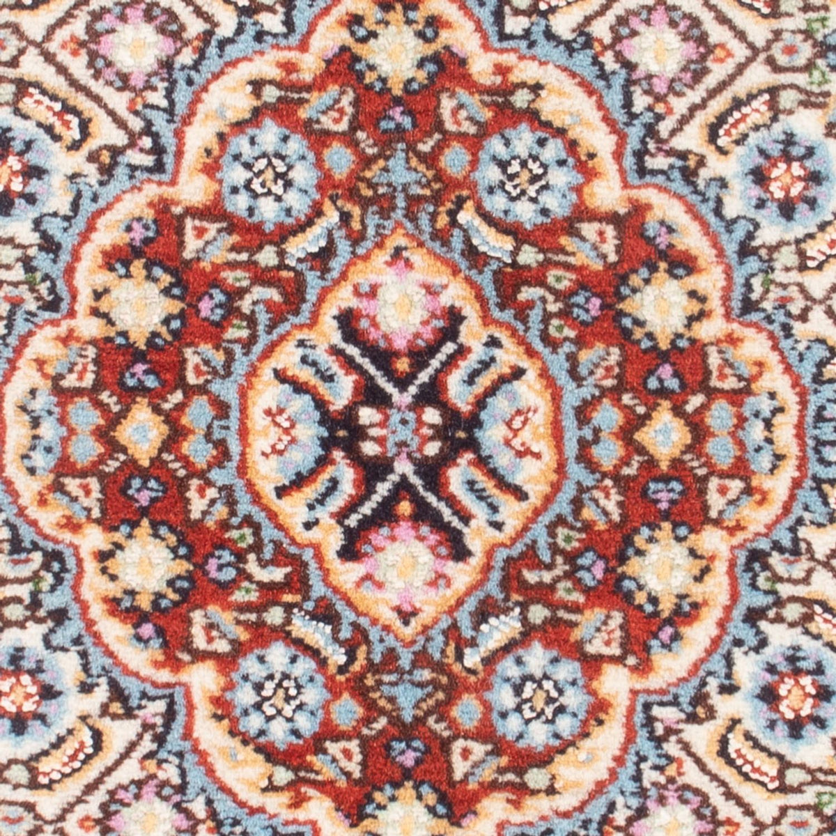 Tapis persan - Classique - Royal - 90 x 60 cm - rouge clair