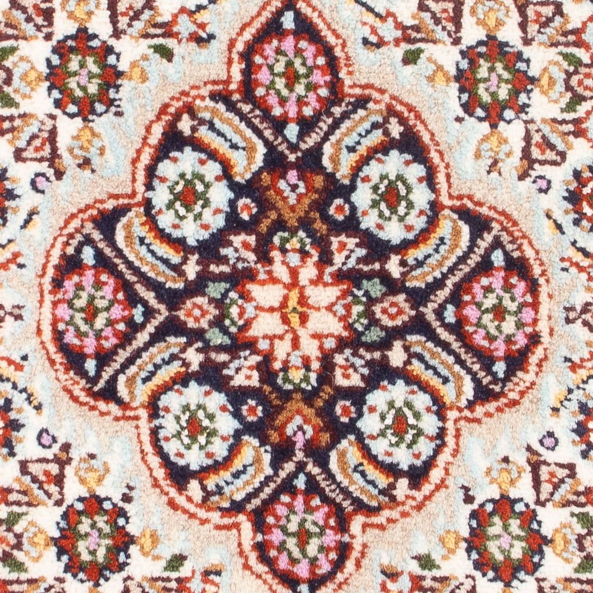 Tapis persan - Classique - Royal - 90 x 60 cm - rouge clair