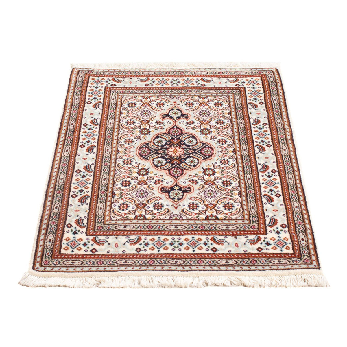 Tapis persan - Classique - Royal - 90 x 60 cm - rouge clair