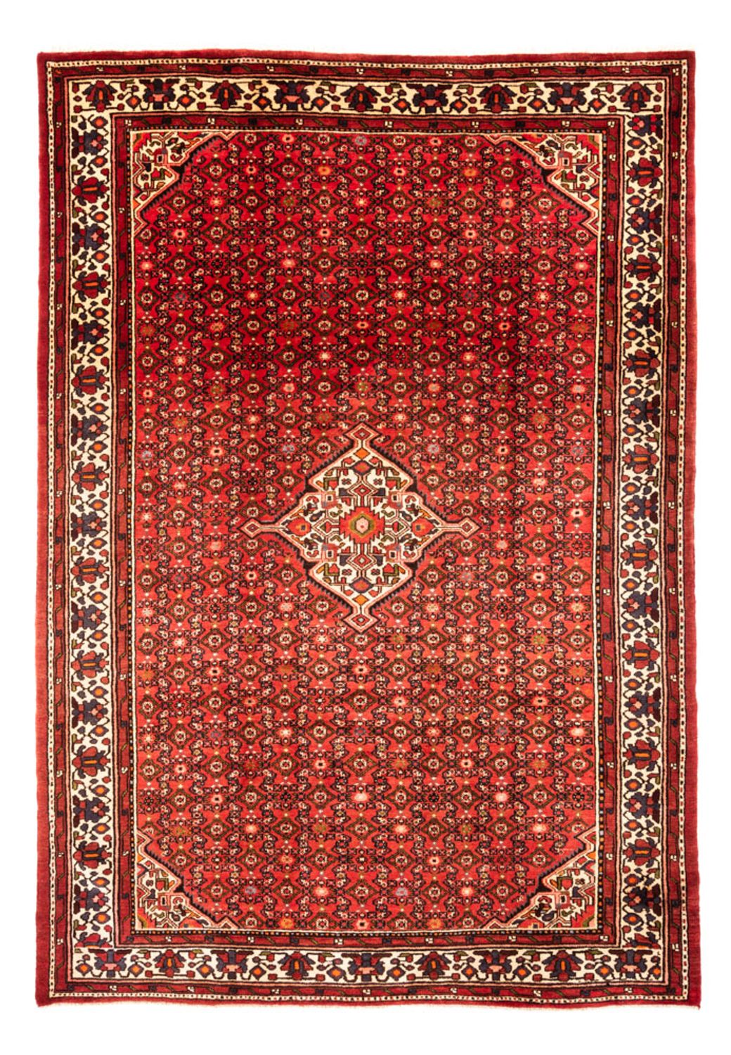 Tapis persan - Nomadic - 307 x 210 cm - rouge