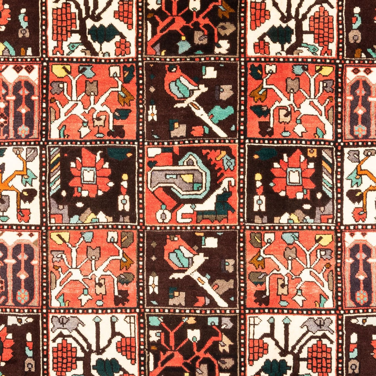 Tapis persan - Nomadic - 278 x 224 cm - multicolore