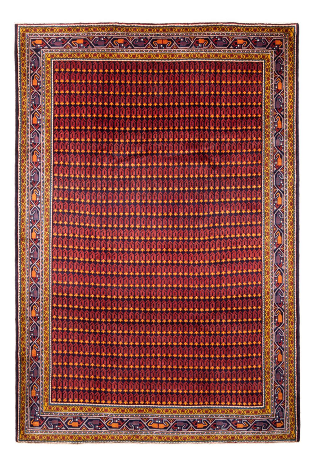 Tapis persan - Classique - 310 x 212 cm - rouge