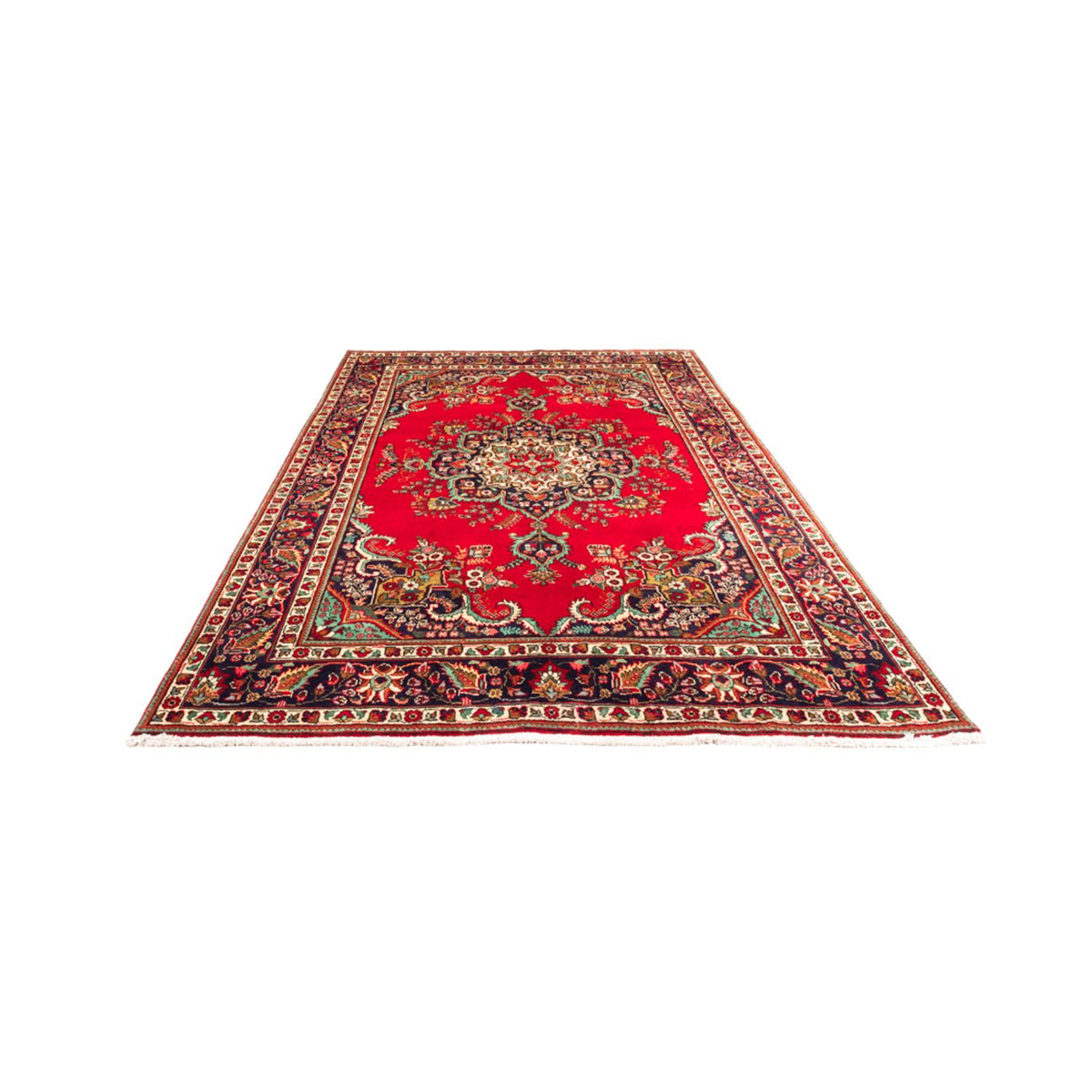 Tapis persan - Tabriz - 304 x 210 cm - rouge