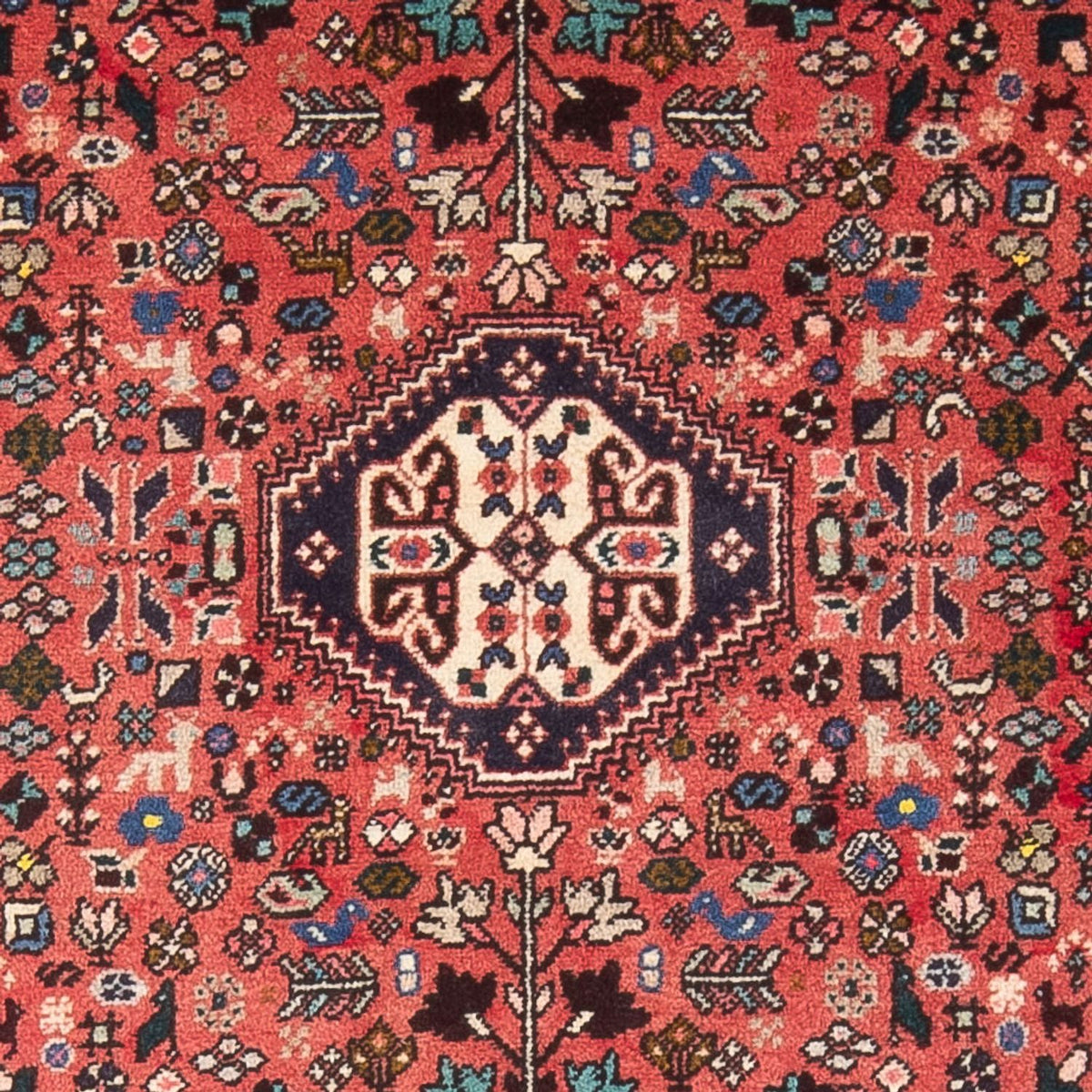 Tapis persan - Nomadic - 155 x 102 cm - rouge