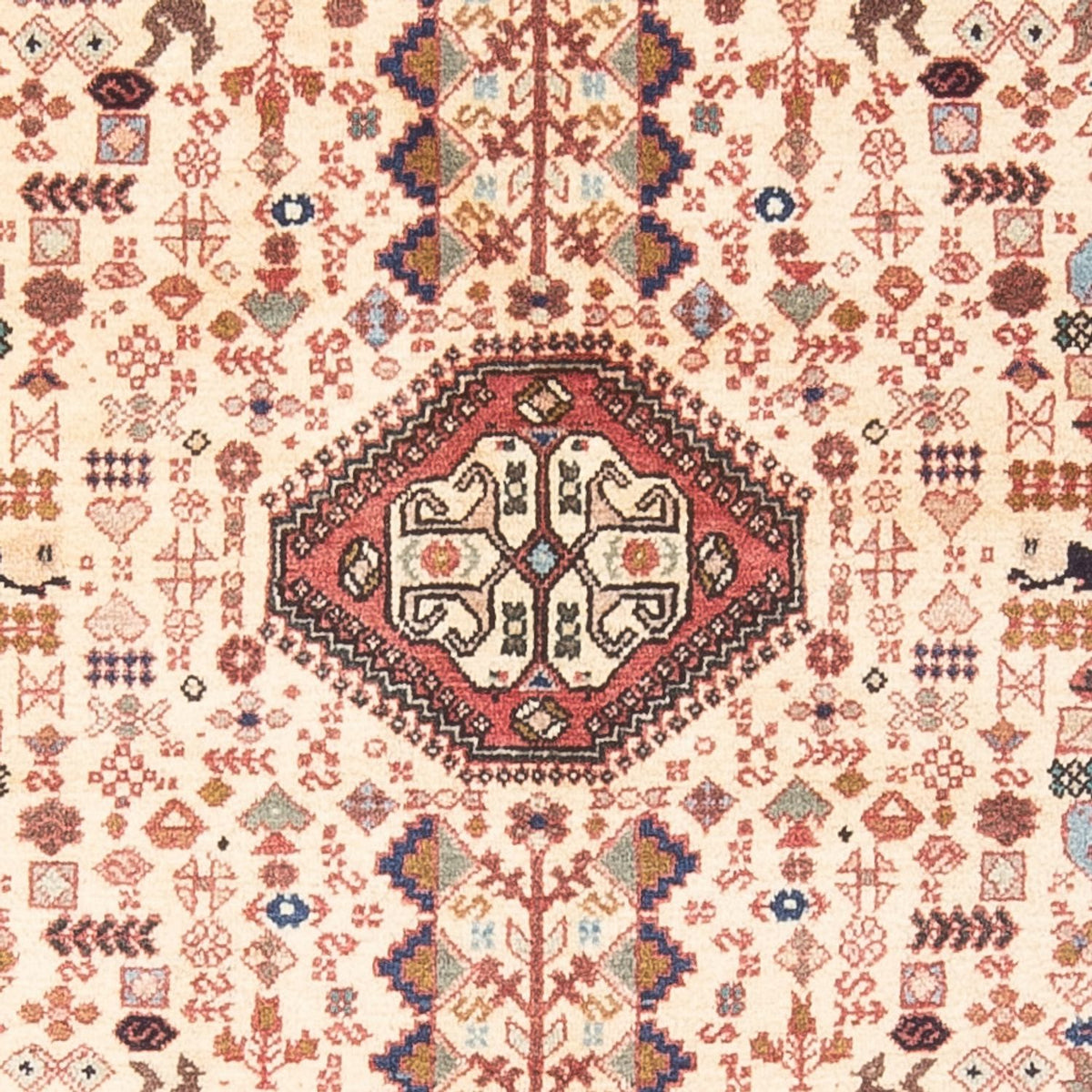 Tapis persan - Nomadic - 145 x 105 cm - crème