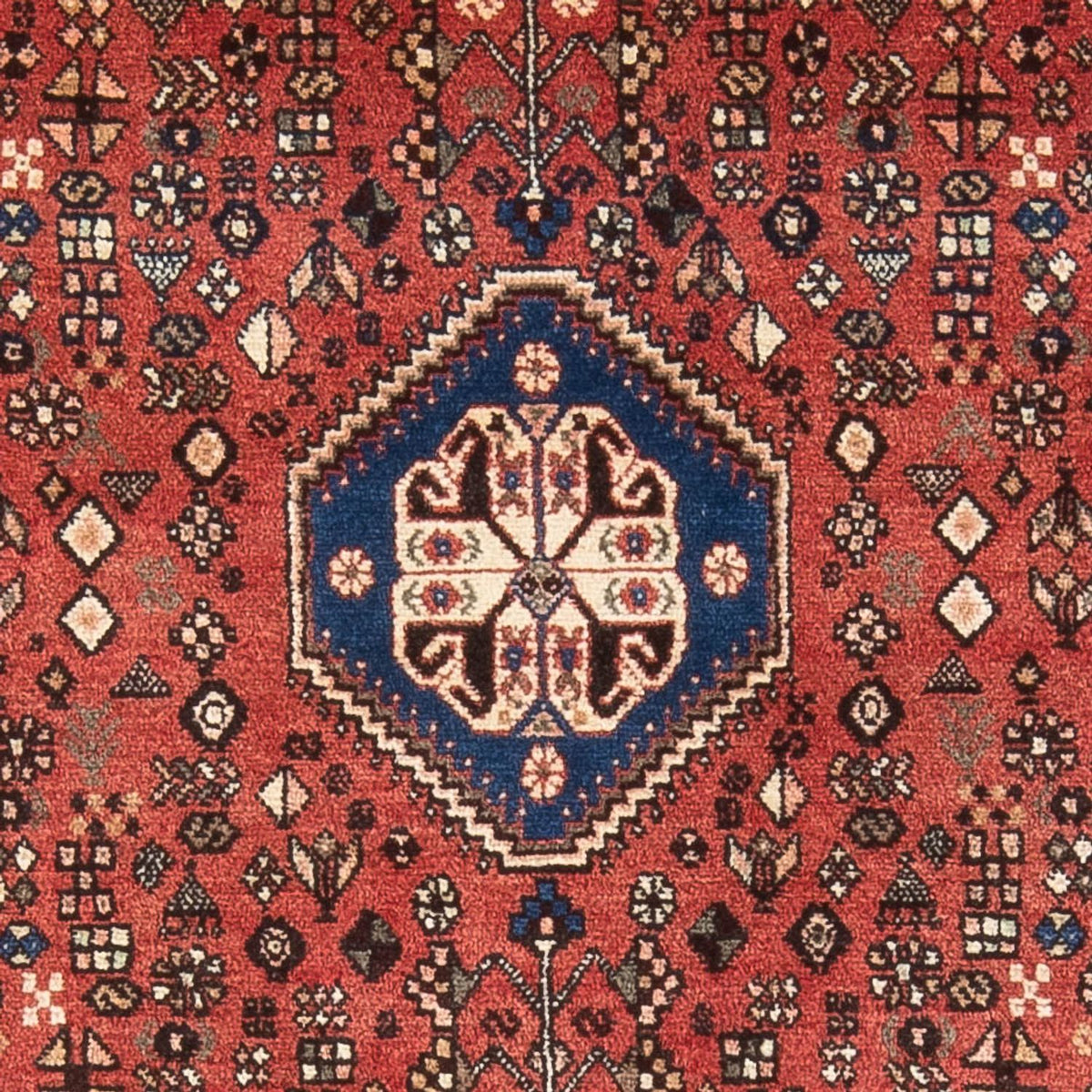 Tapis persan - Nomadic - 158 x 105 cm - rouge