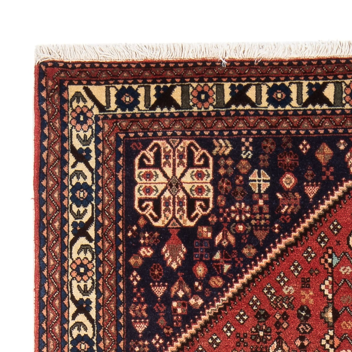 Tapis persan - Nomadic - 158 x 105 cm - rouge