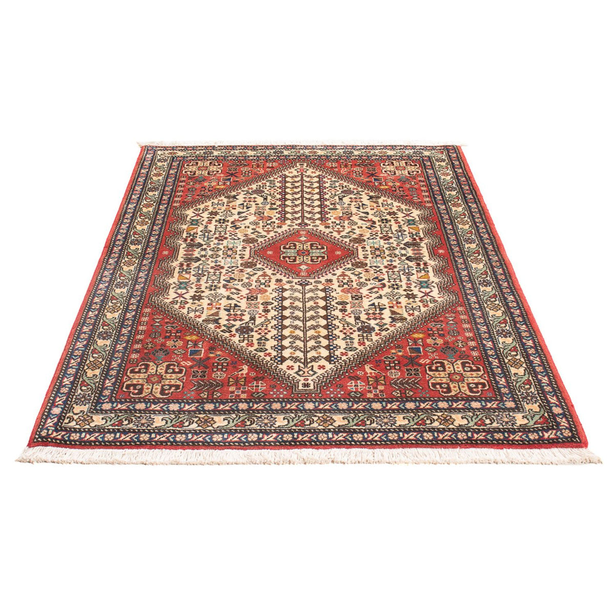 Tapis persan - Nomadic - 147 x 104 cm - crème
