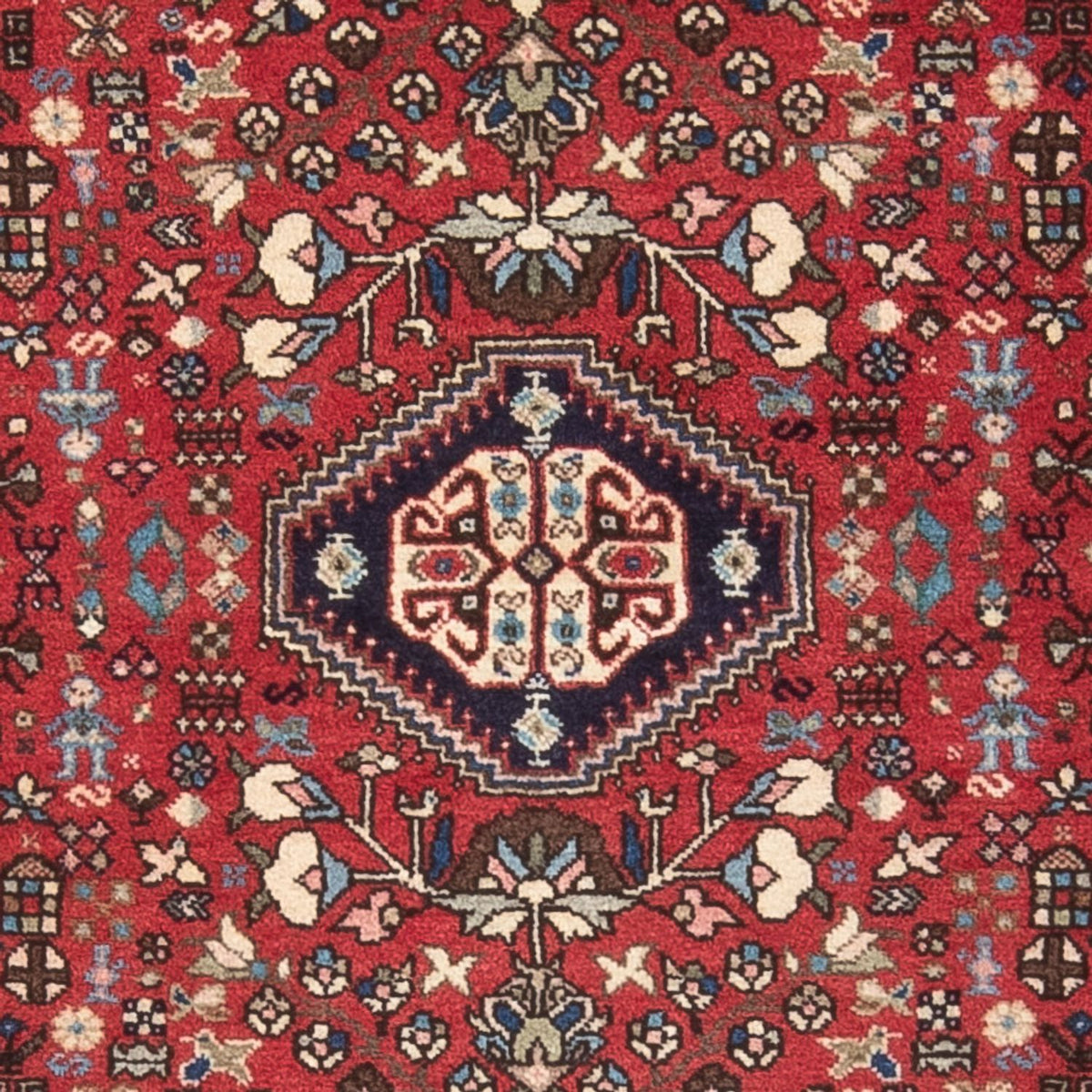 Tapis persan - Nomadic - 147 x 100 cm - rouge
