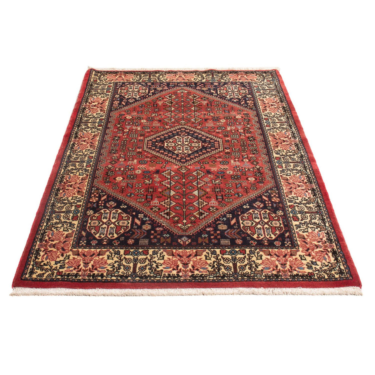Tapis persan - Nomadic - 160 x 105 cm - rouge