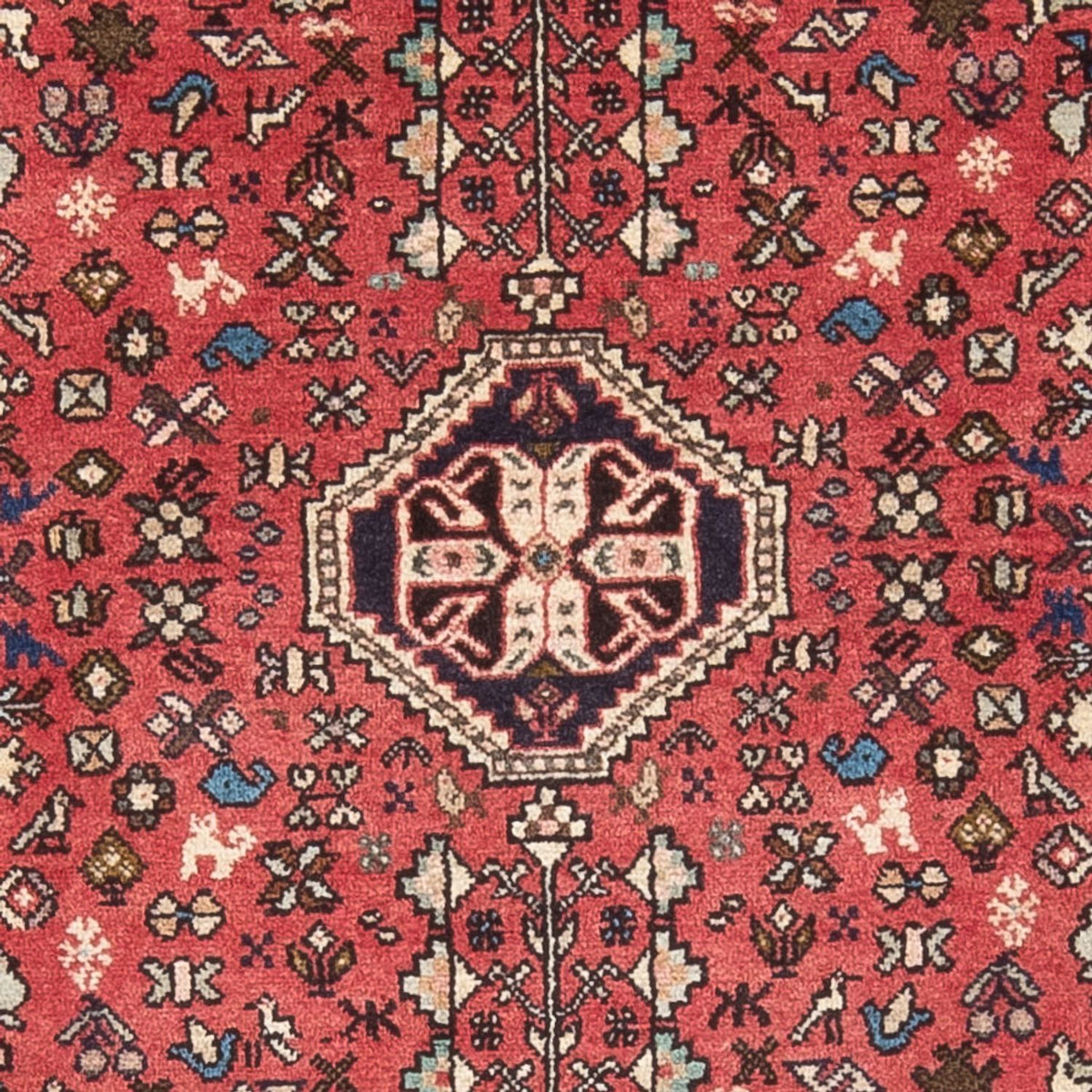 Tapis persan - Nomadic - 149 x 100 cm - rouge