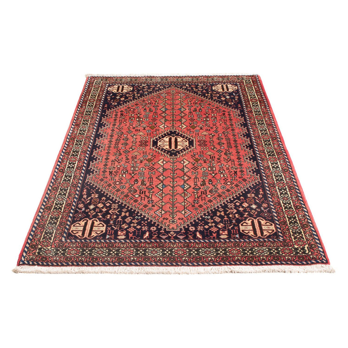 Tapis persan - Nomadic - 154 x 99 cm - rouge