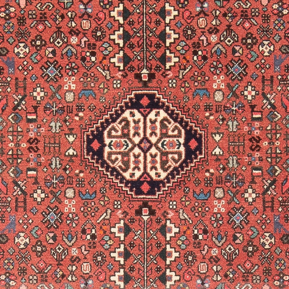 Tapis persan - Nomadic - 150 x 100 cm - rouge