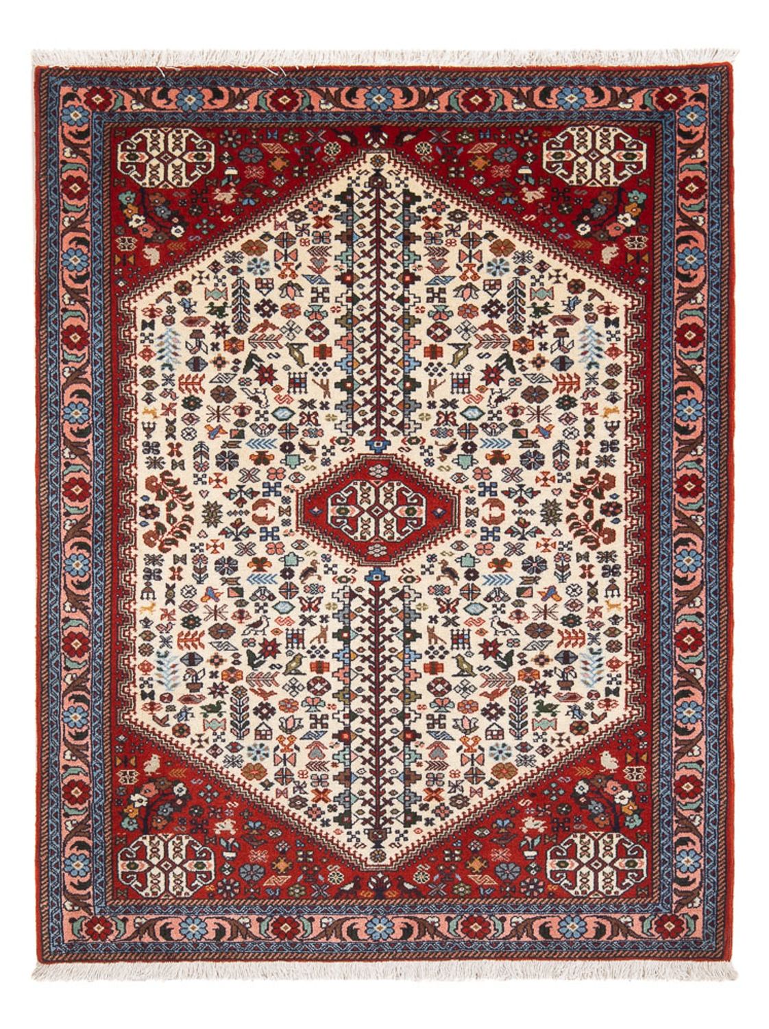 Tapis persan - Nomadic - 143 x 104 cm - crème