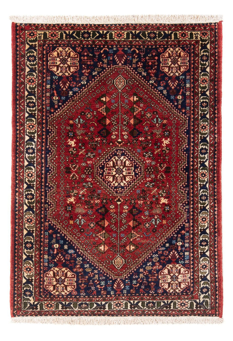 Tapis persan - Nomadic - 156 x 104 cm - rouge