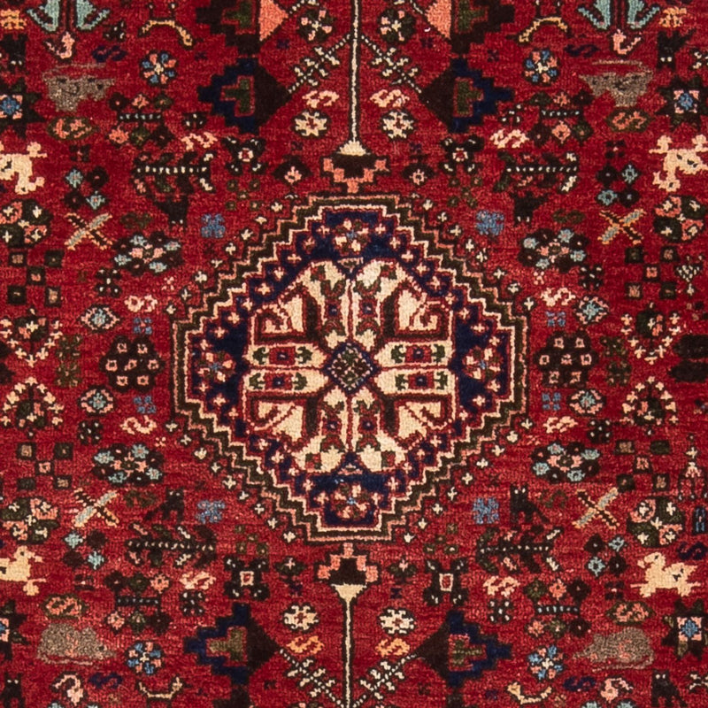 Tapis persan - Nomadic - 156 x 104 cm - rouge
