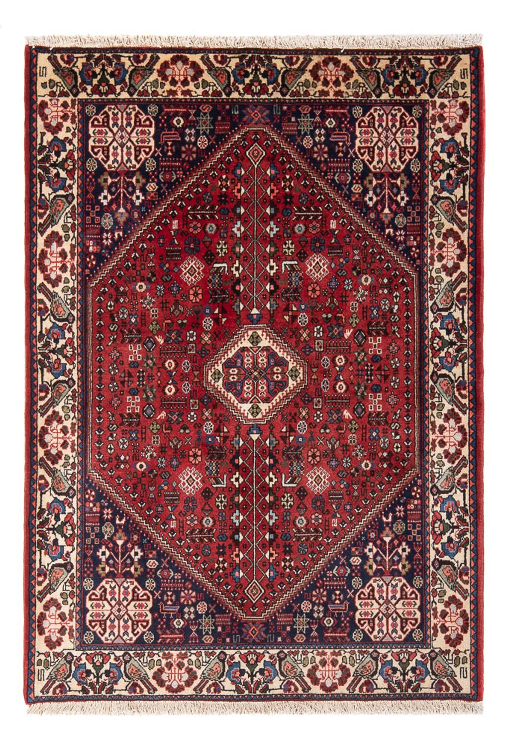 Tapis persan - Nomadic - 155 x 105 cm - rouge