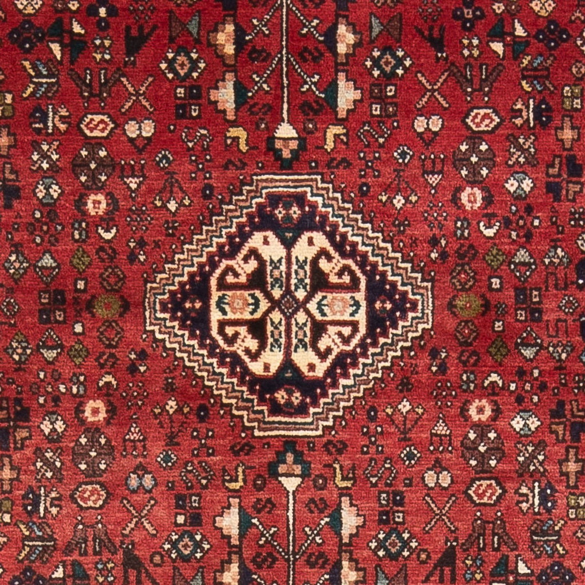 Tapis persan - Nomadic - 150 x 103 cm - rouge