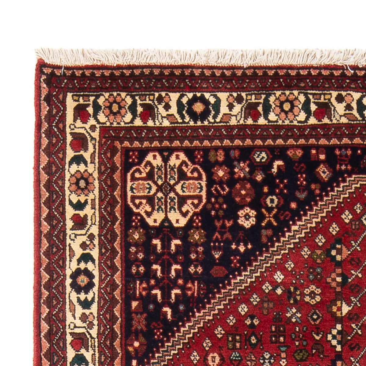 Tapis persan - Nomadic - 150 x 103 cm - rouge