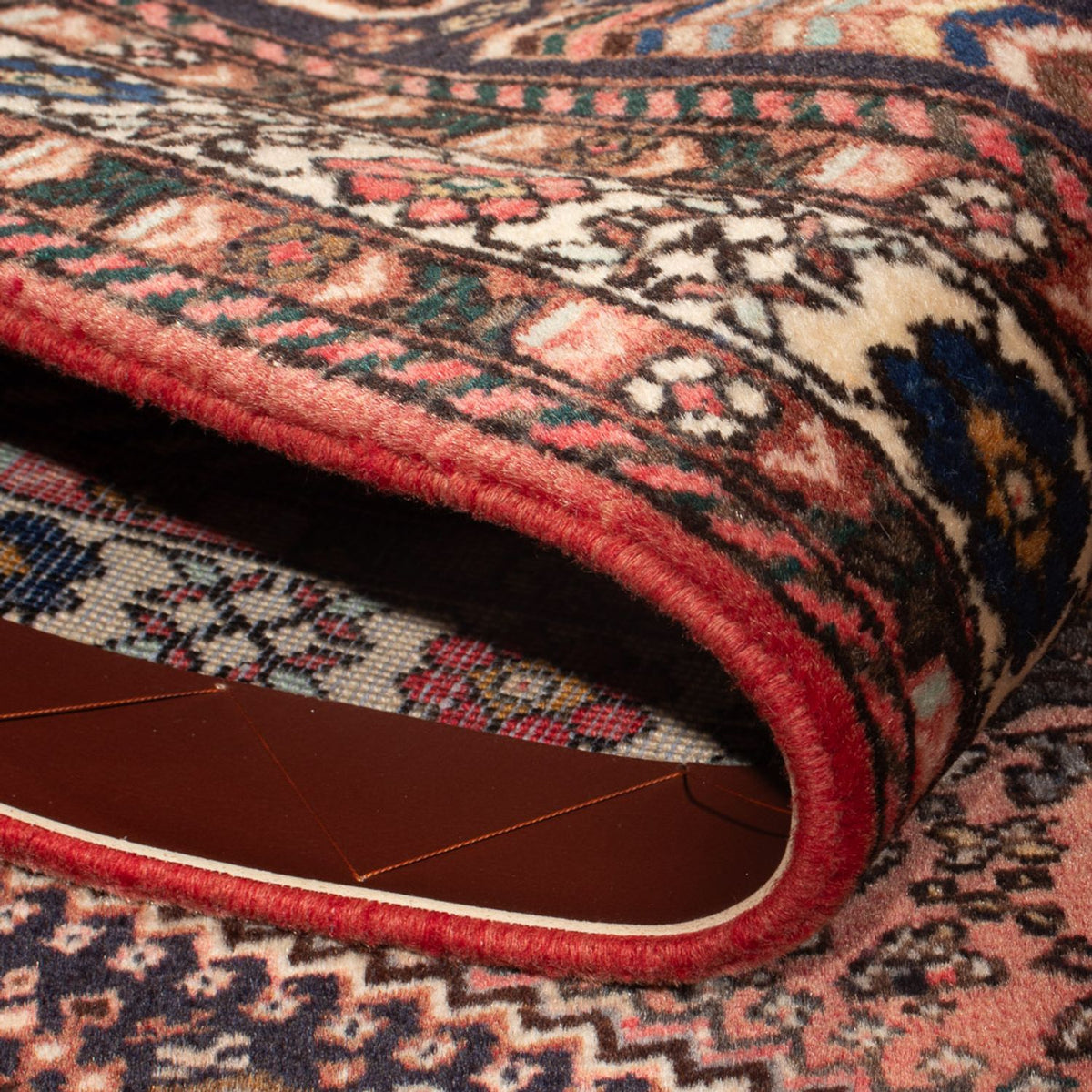 Tapis persan - Nomadic - 150 x 103 cm - rouge