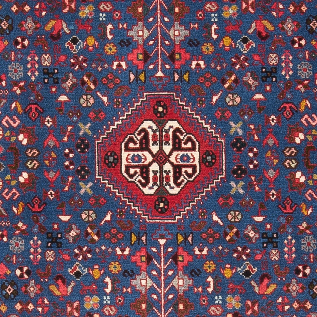 Tapis persan - Nomadic - 155 x 105 cm - bleu