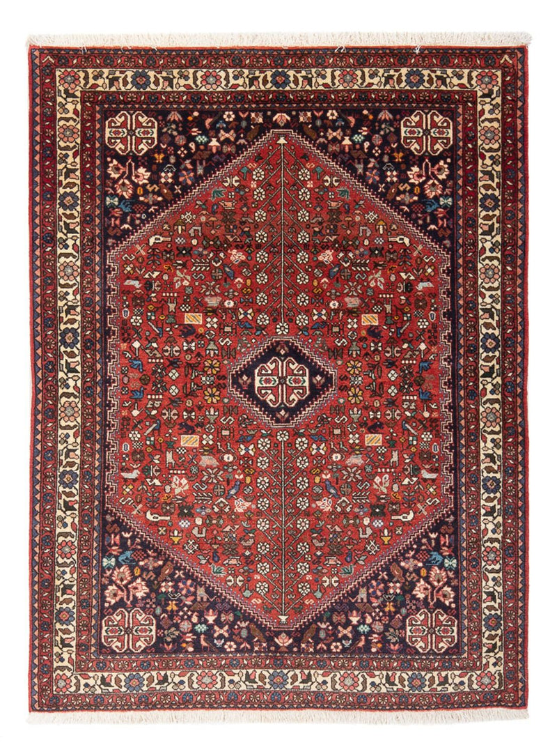 Tapis persan - Nomadic - 147 x 106 cm - rouge