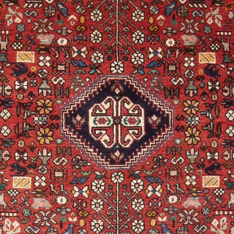 Tapis persan - Nomadic - 147 x 106 cm - rouge