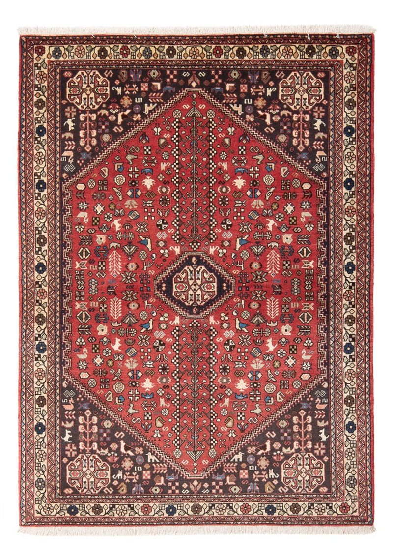 Tapis persan - Nomadic - 150 x 104 cm - rouge