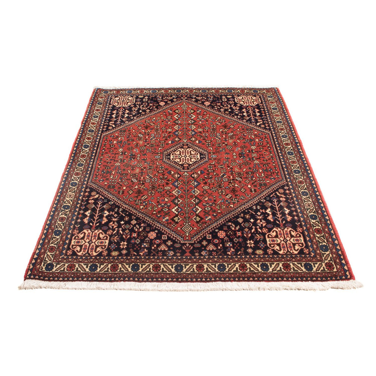 Tapis persan - Nomadic - 150 x 105 cm - rouge