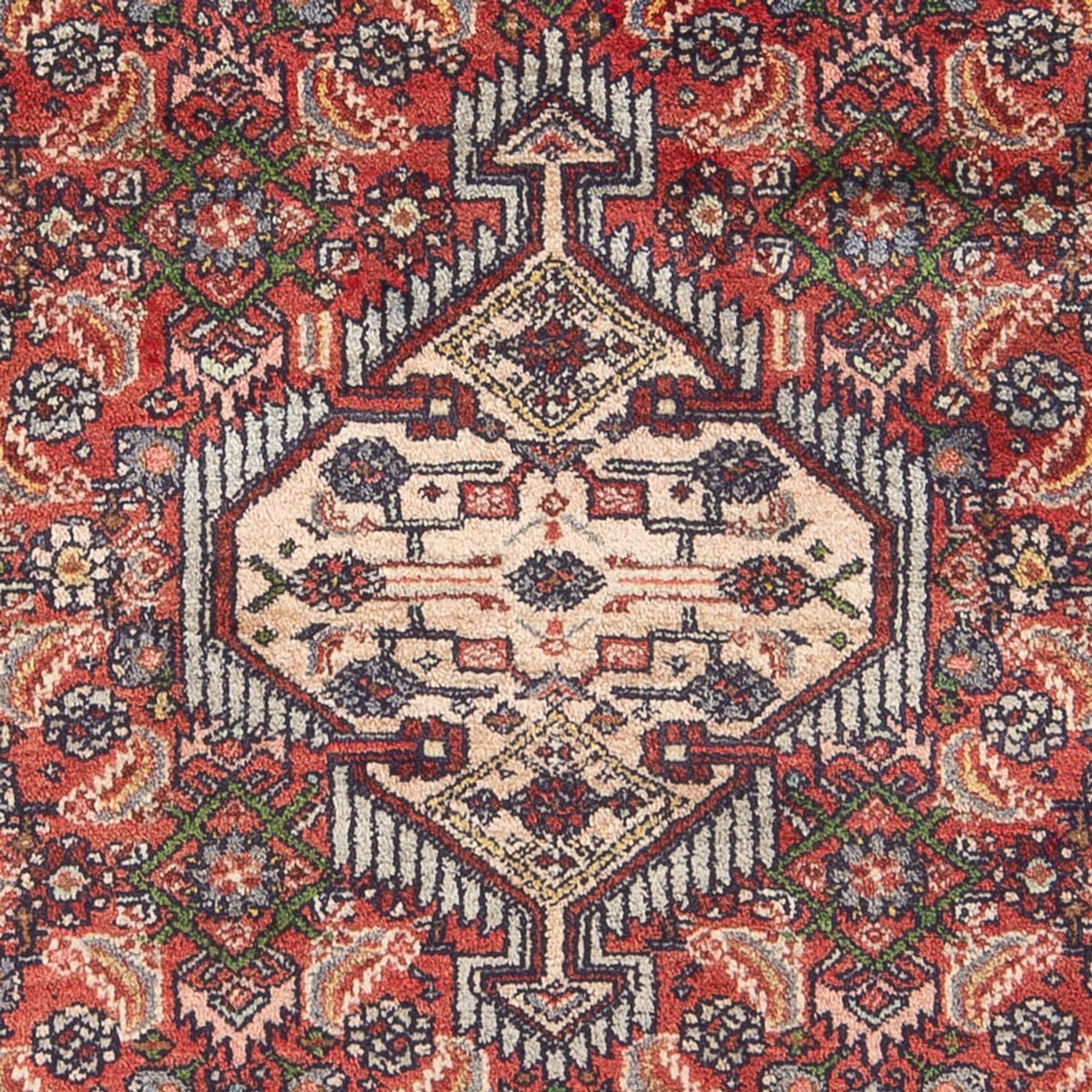 Tapis persan - Nomadic - 195 x 130 cm - rouge