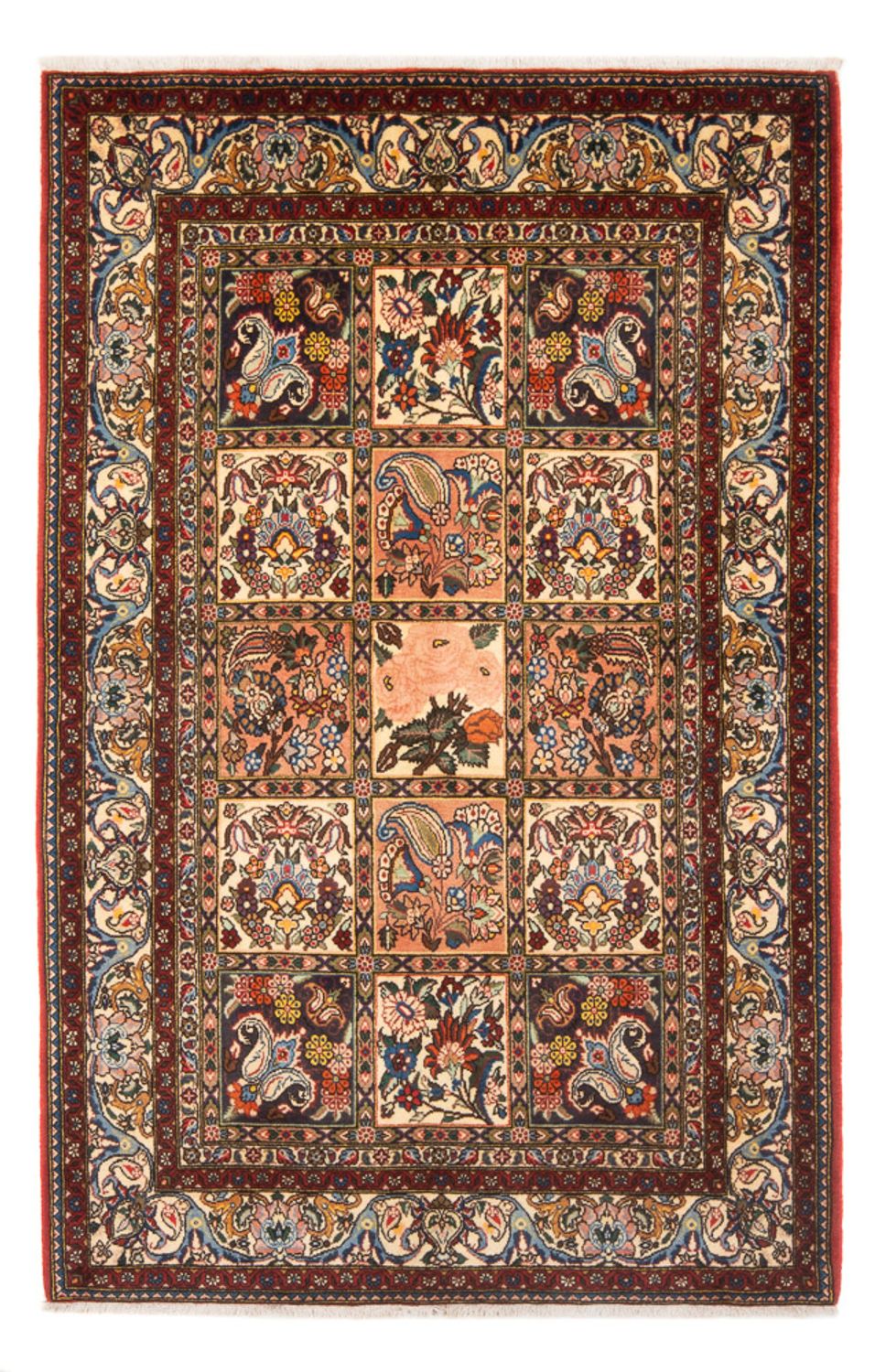 Tapis persan - Nomadic - 212 x 136 cm - multicolore
