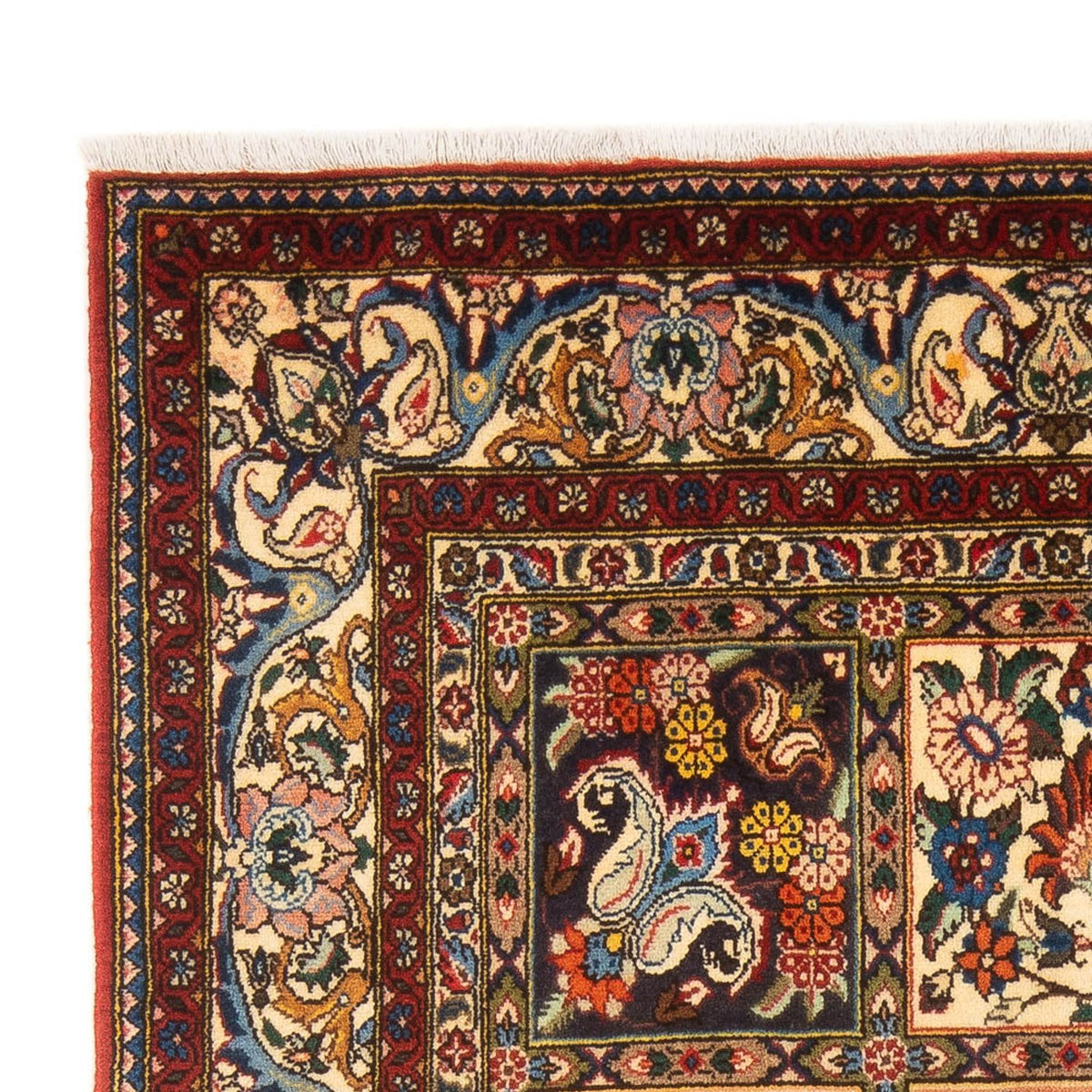 Tapis persan - Nomadic - 212 x 136 cm - multicolore