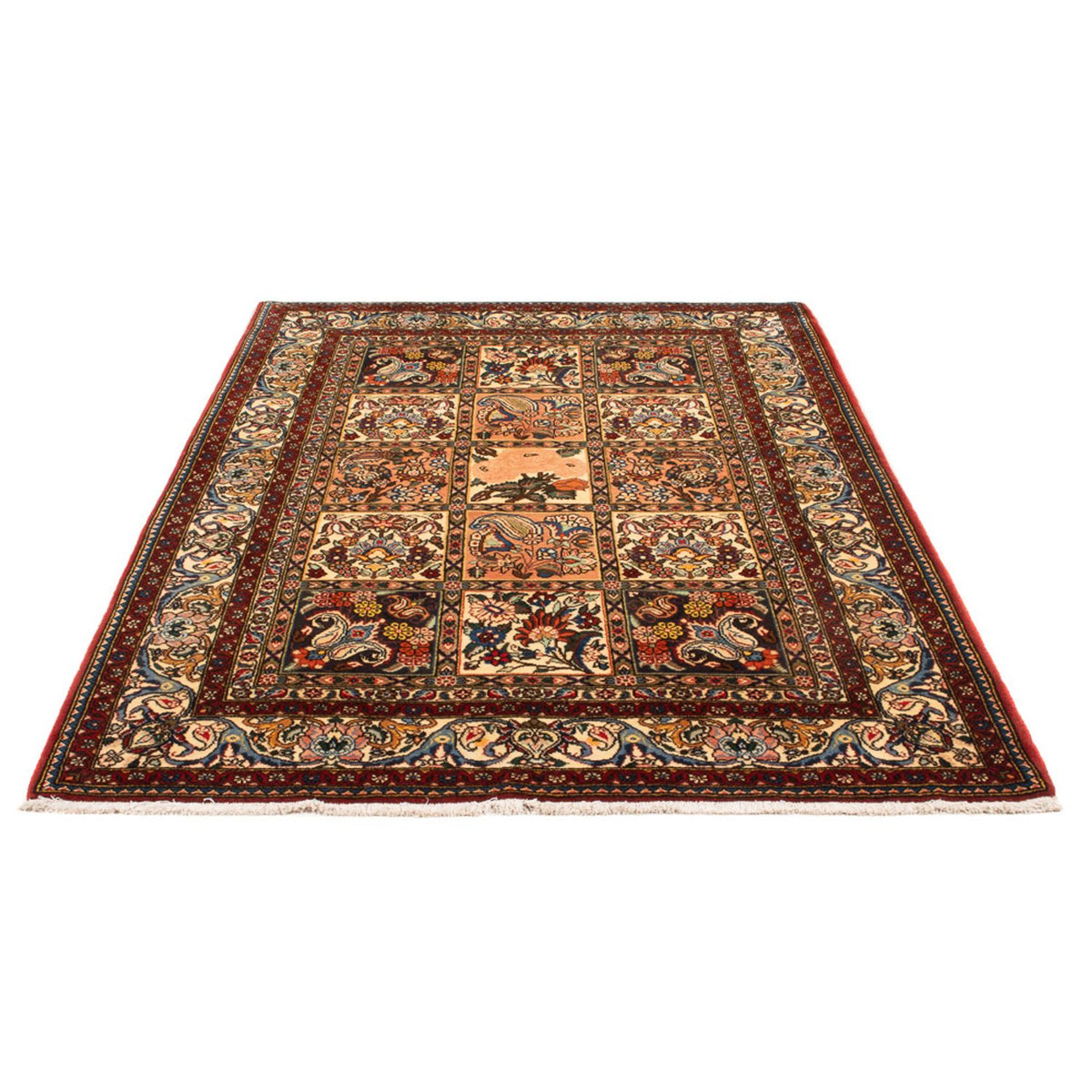 Tapis persan - Nomadic - 212 x 136 cm - multicolore