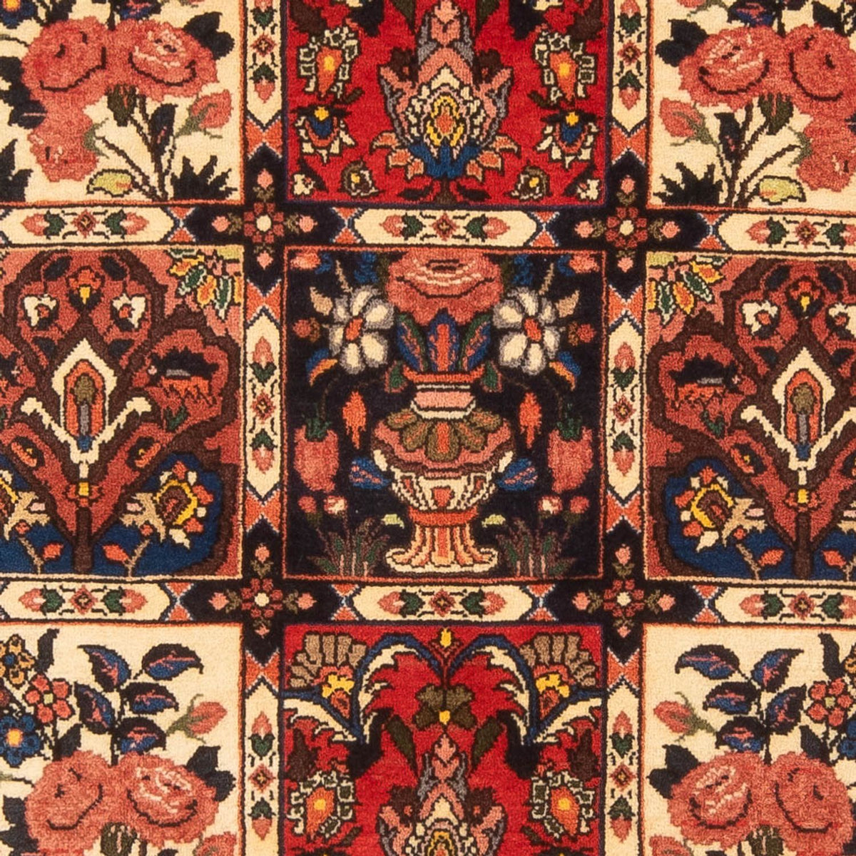 Tapis persan - Nomadic - 195 x 133 cm - multicolore