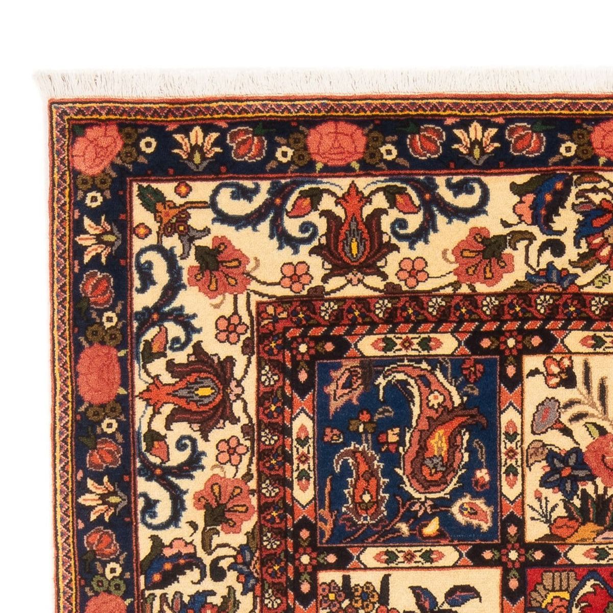 Tapis persan - Nomadic - 195 x 133 cm - multicolore