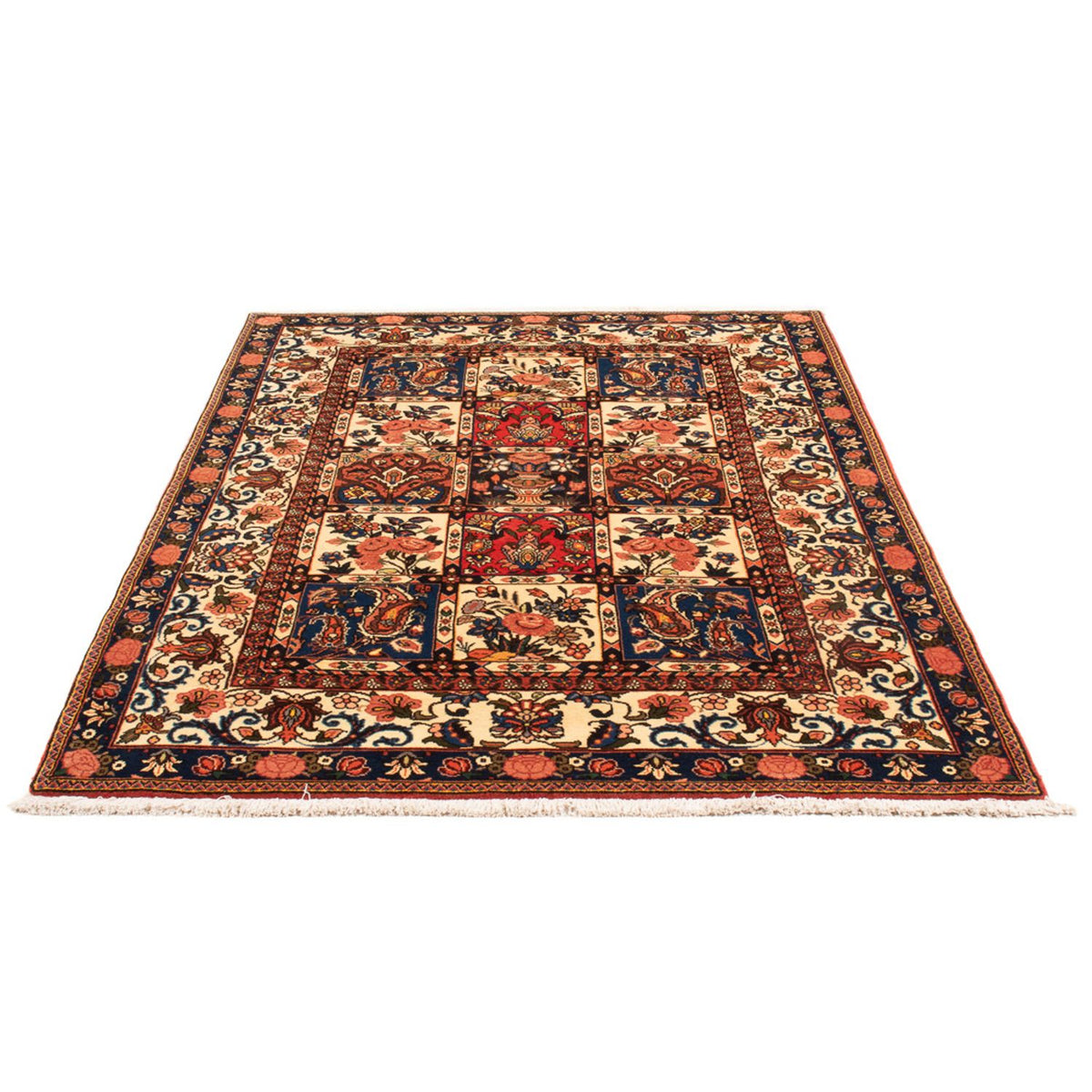 Tapis persan - Nomadic - 195 x 133 cm - multicolore